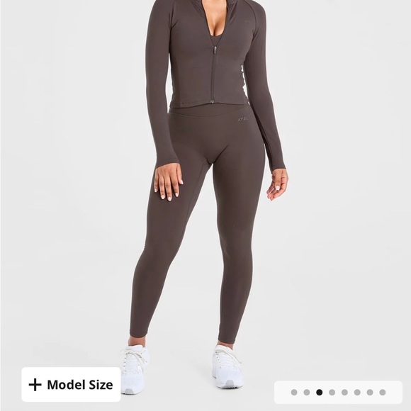AYBL Pants - BUNDLE ONLY- AYBL Coffee Brown Staple Jacket and Leggings